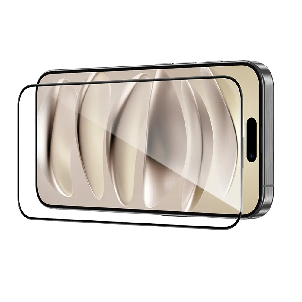iPhone 17 Pro Temperli Cam Ekran Koruyucu, Uygulama Aparatlı - Benks Glass Warrior HD