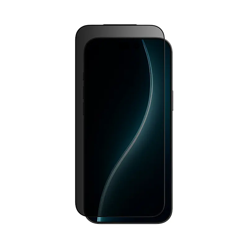 iPhone 17 Pro Hayalet Ekran Koruyucu Temperli Cam 10'lu Paket - Benks Glass Warrior Privacy HD