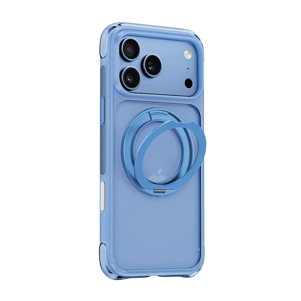 iPhone 17 Pro MagSafe Uyumlu 360° Standlı Kılıf - Wiwu AG-203 AeroGuard Ultra
