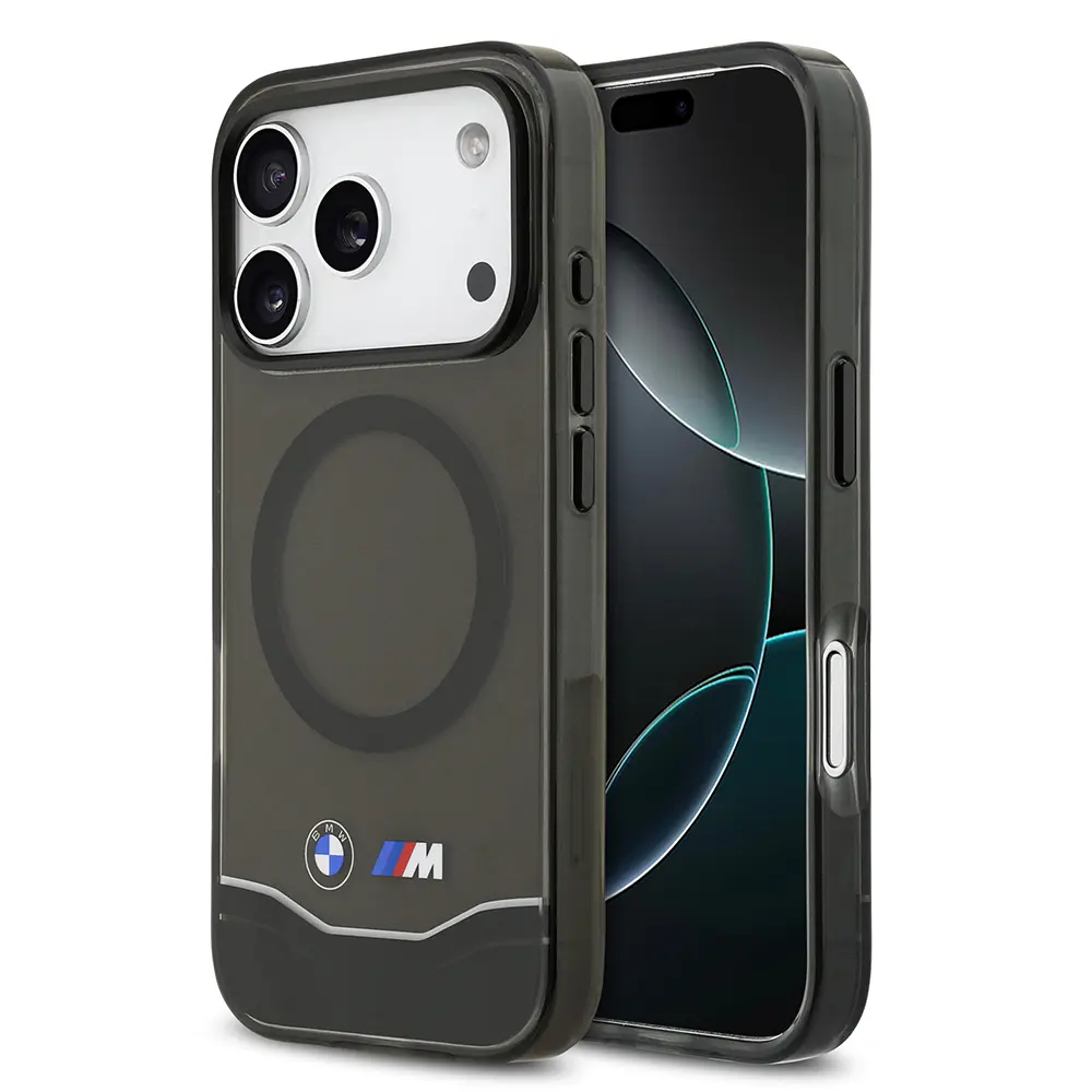 iPhone 17 Pro MagSafe Uyumlu Şeffaf Kılıf - BMW M Design