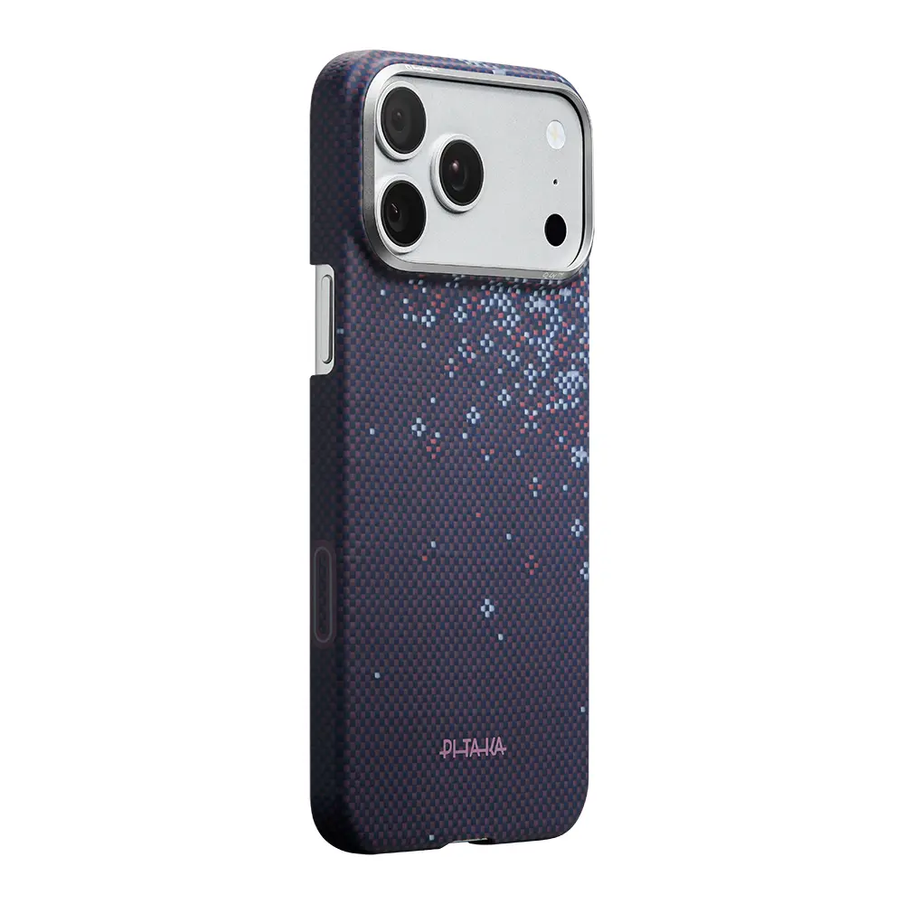 iPhone 17 Pro MagSafe Uyumlu Aramid Fiber Kılıf - Pitaka Sakura Hours