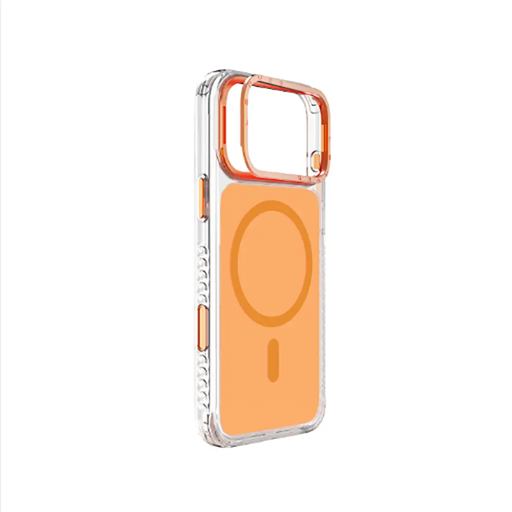 iPhone 17 Pro MagSafe Uyumlu Şeffaf Kılıf - Lenyes CK221