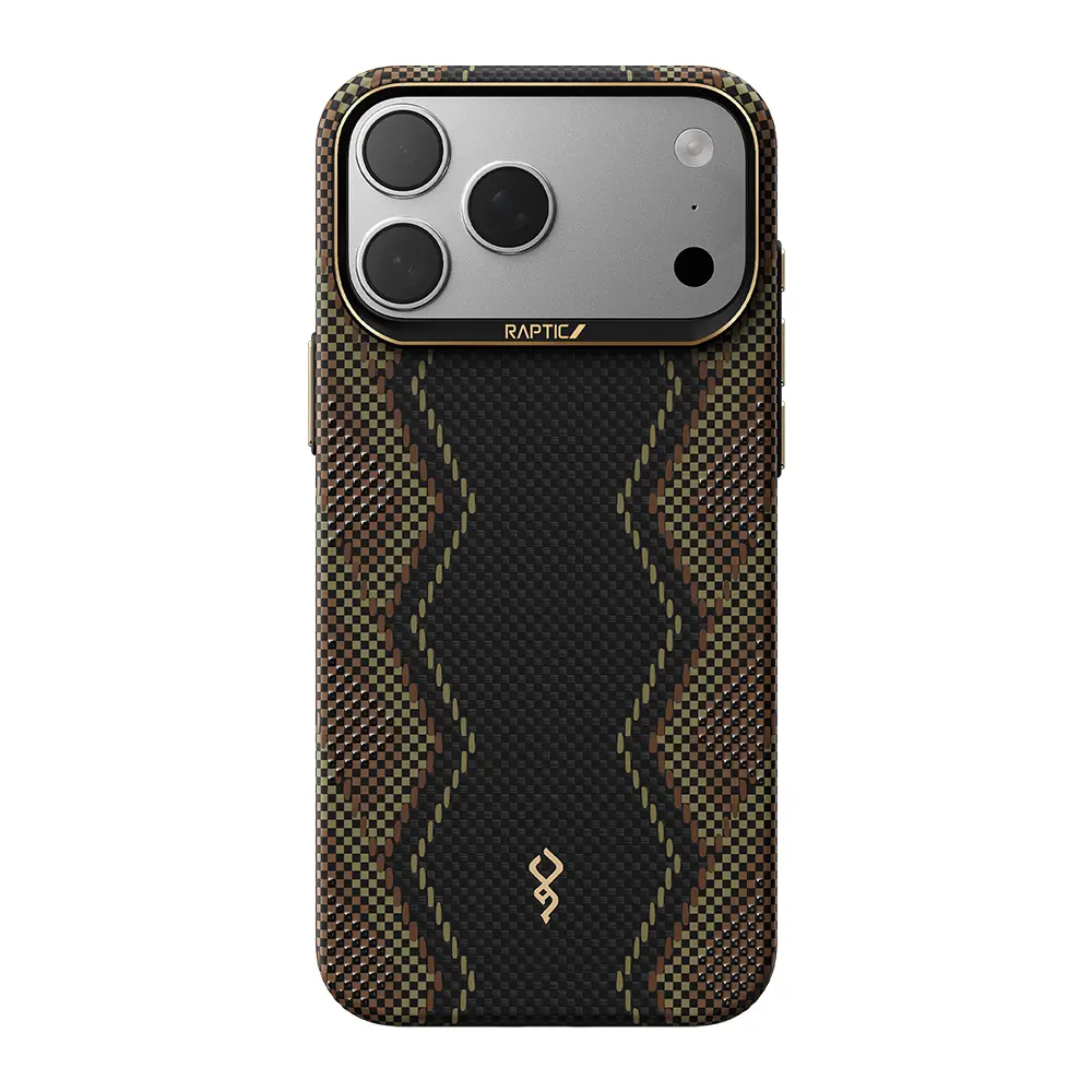 iPhone 17 Pro MagSafe Uyumlu Kılıf - Raptic Aramid Skin Scepter