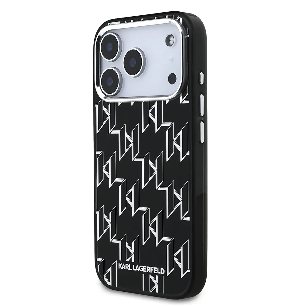 iPhone 17 Pro MagSafe Uyumlu Kılıf - Karl Lagerfeld Monogram