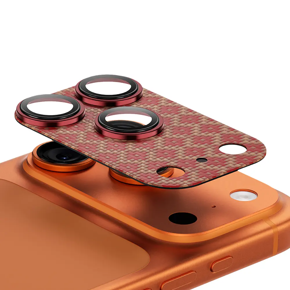 iPhone 17 Pro Max Kevlar Kamera Lens Koruyucu - Benks ArmorWarrior ArmorGrid