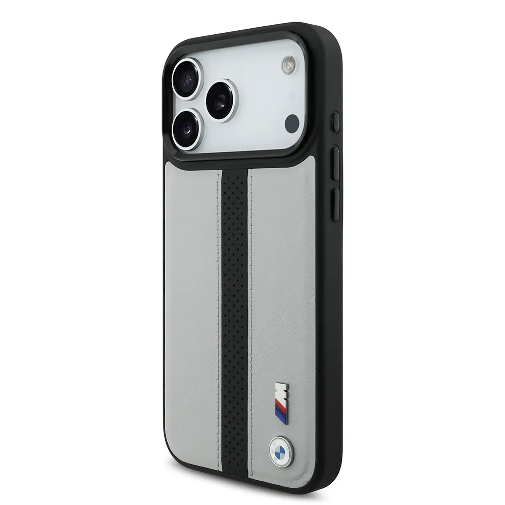 iPhone 17 Pro Max MagSafe Uyumlu Deri Kılıf - BMW Lisanslı