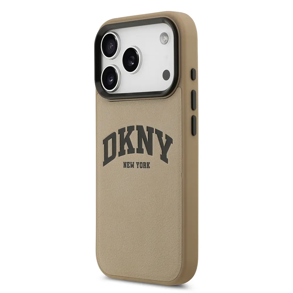 iPhone 17 Pro Max MagSafe Uyumlu PU Deri Kılıf - DKNY Lisanslı