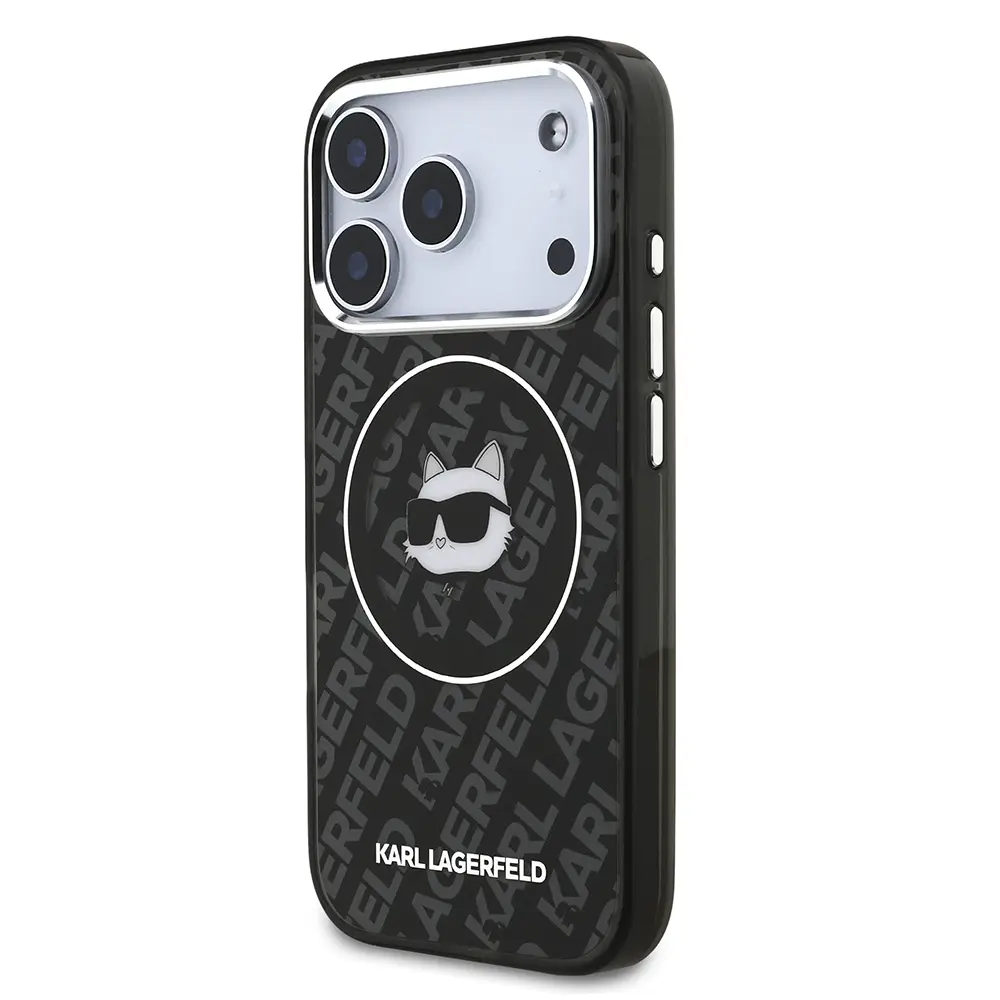 iPhone 17 Pro Max Kılıf, Lisanslı IML Baskılı Choupette Heads Kapak - Karl Lagerfeld