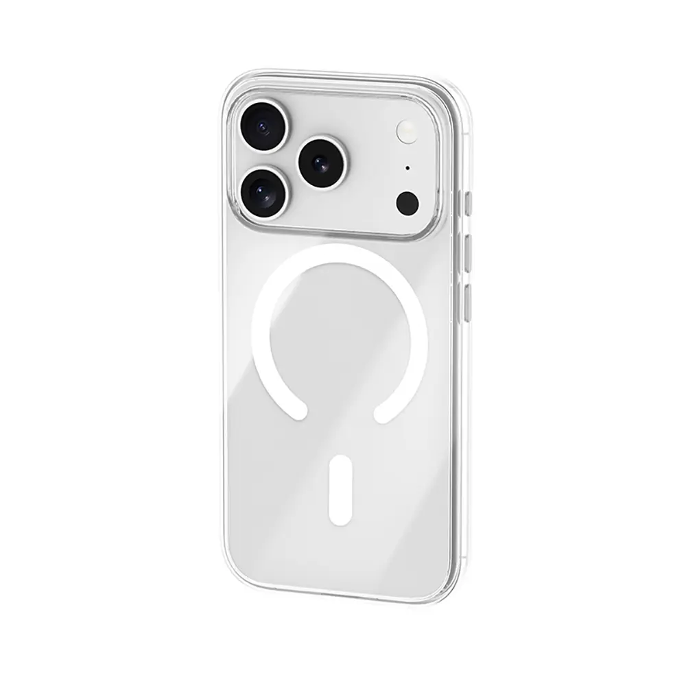 iPhone 17 Pro Max MagSafe Uyumlu Şeffaf Kılıf - Benks Crystal