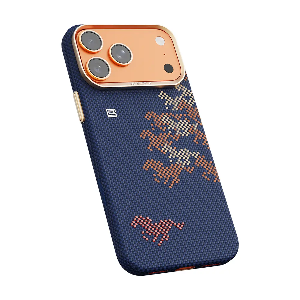 iPhone 17 Pro Max MagSafe Uyumlu Aramid Fiber Kılıf - Raptic Chivalry