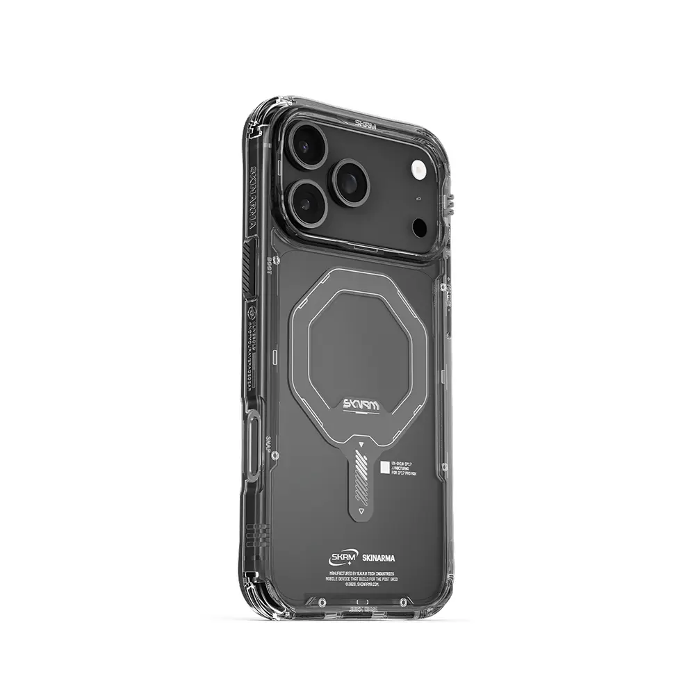iPhone 17 Pro Max MagSafe Uyumlu Şeffaf Kılıf - Skinarma Saido