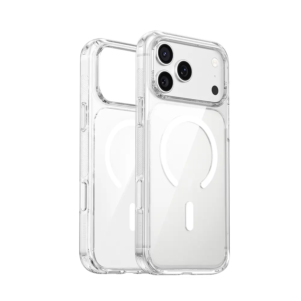 iPhone 17 Pro Max MagSafe Uyumlu Şeffaf Kılıf - Wiwu CS-202 Crystal Shield Pro