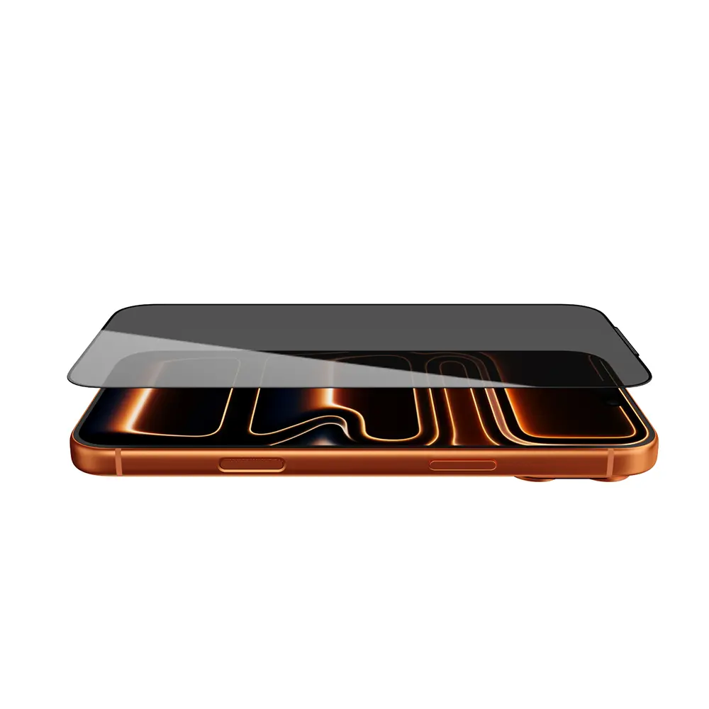 iPhone 17 Pro Max 3D Hayalet Ekran Koruyucu Cam - Wiwu GT-034 Glass Ultra Privacy