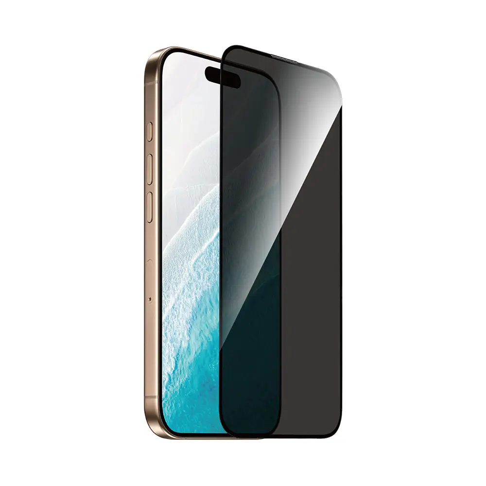 iPhone 17 Wiwu GT-027 Zero Curved Gizlilik Temperli Cam Ekran Koruyucu