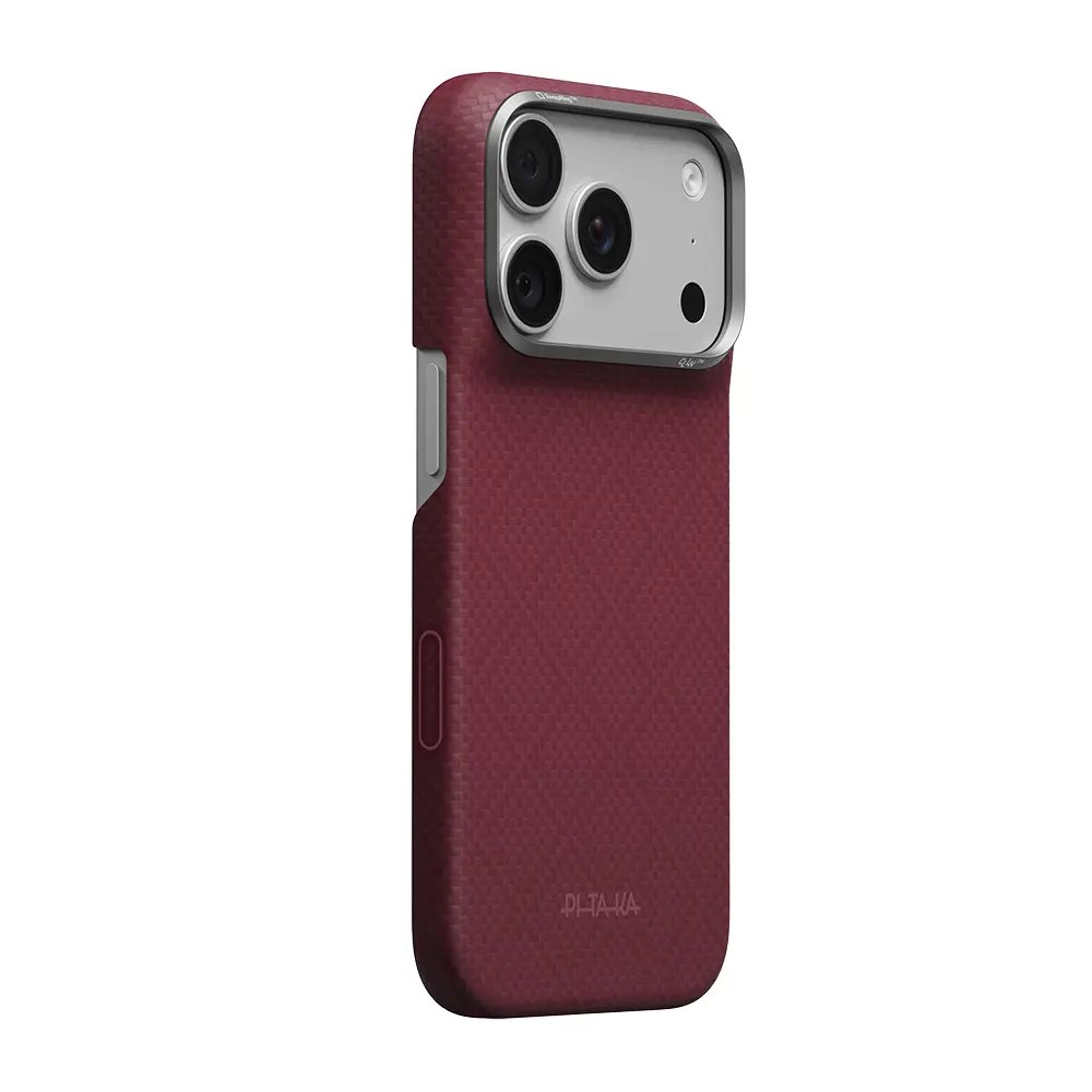 iPhone 18 Pro MagSafe Uyumlu Aramid Fiber Kılıf - Pitaka Argyle