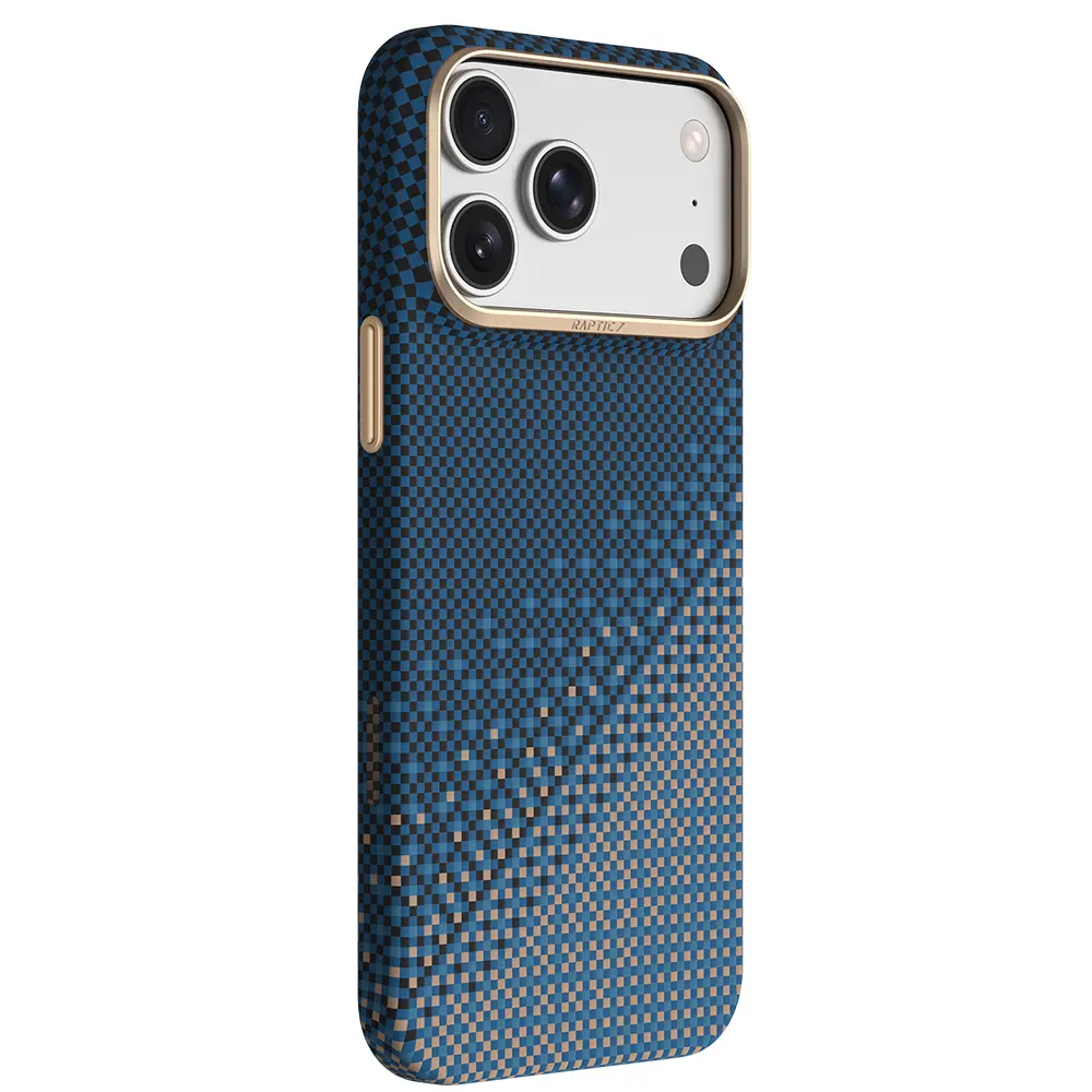 iPhone 18 Pro MagSafe Uyumlu Aramid Dokulu Kılıf - Raptic Serenity