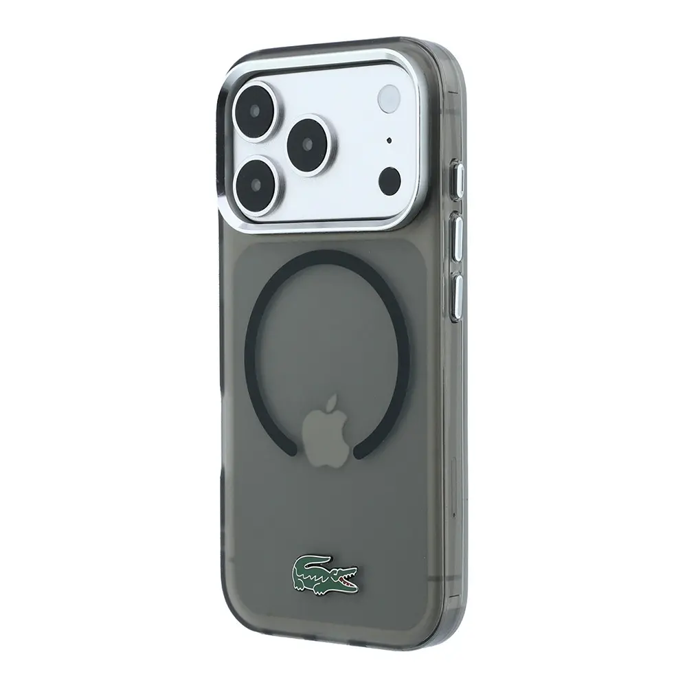 iPhone 18 Pro Max MagSafe Uyumlu Kılıf - Lacoste Lake Timsah Logolu