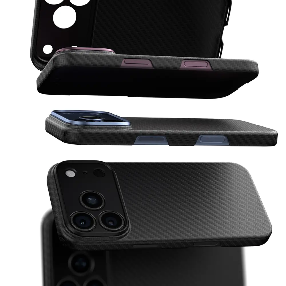 iPhone 18 Pro Max MagSafe Uyumlu Aramid Fiber Kılıf - Amazingthing Titan Max