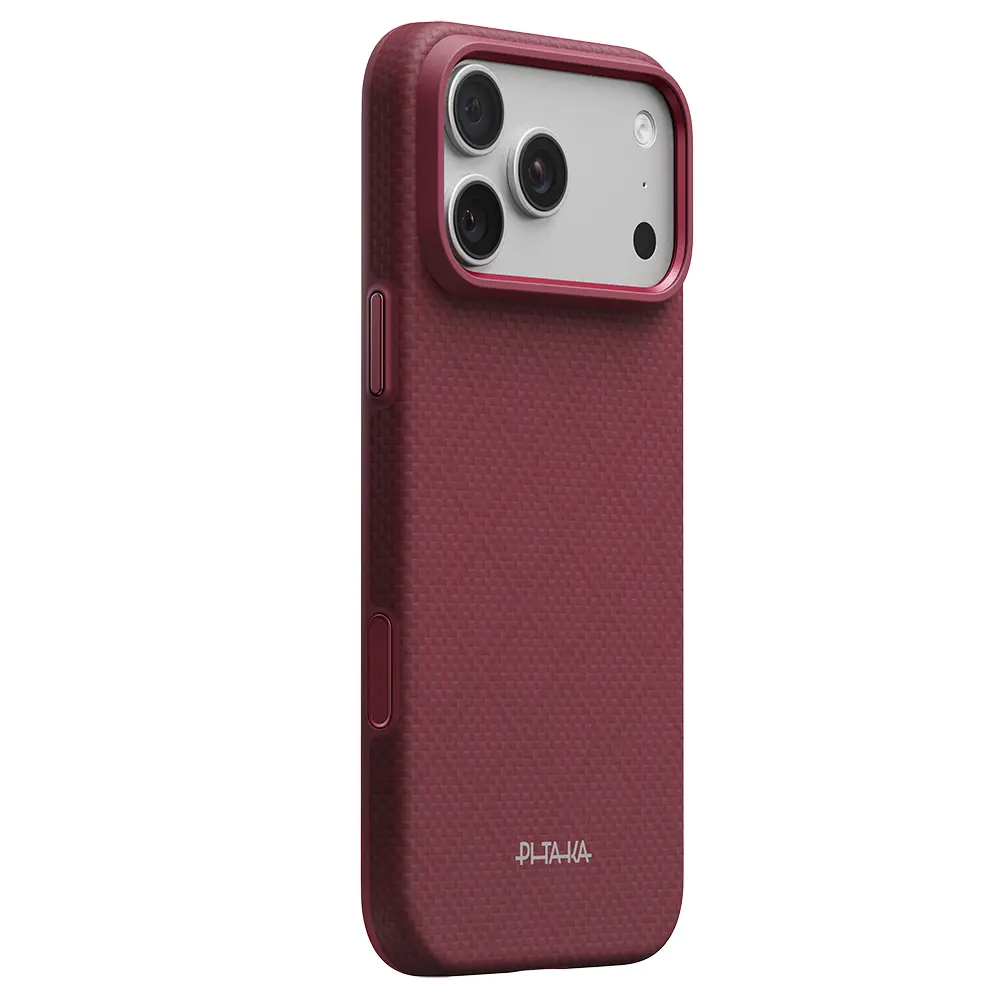 iPhone 18 Pro Max MagSafe Uyumlu Aramid Fiber Kılıf - Pitaka Argyle Summa