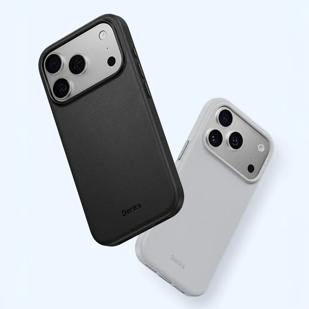 iPhone 18 Pro Max MagSafe Uyumlu PU Deri Kılıf - Benks VitaPro