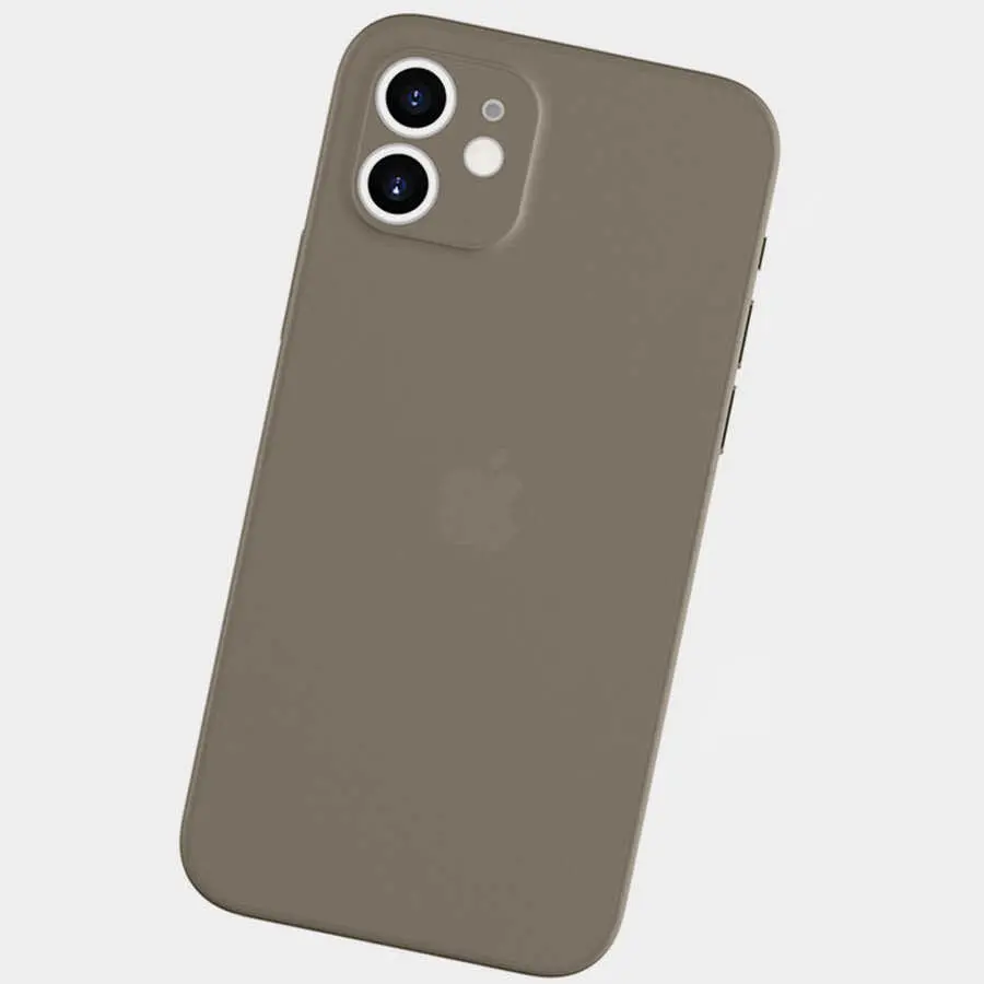iPhone 12 Mini İnce Mat Kılıf - Wiwu Skin Nano PP