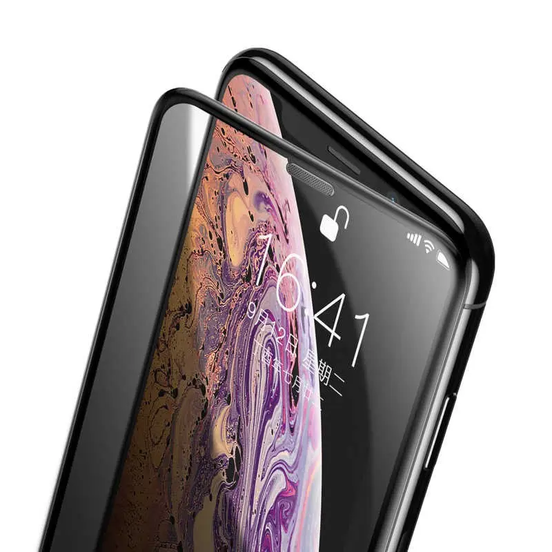 iPhone 12 Mini Hayalet Ekran Koruyucu, Toz Önleyici Temperli Cam - Zore
