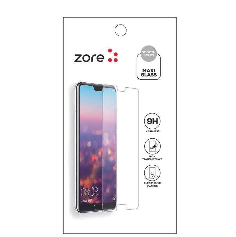 iPhone 12 Mini Arka Cam Koruyucu, 8-9H Temperli Cam - Zore Back Maxi Glass