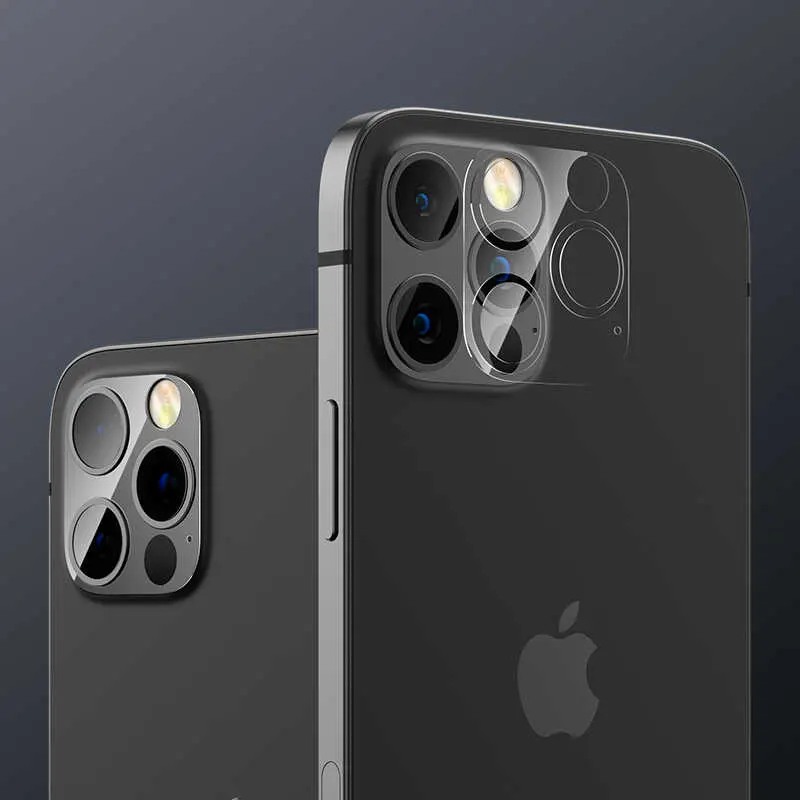 iPhone 12 Pro Max Kamera Lens Koruyucu Cam - Benks Soft