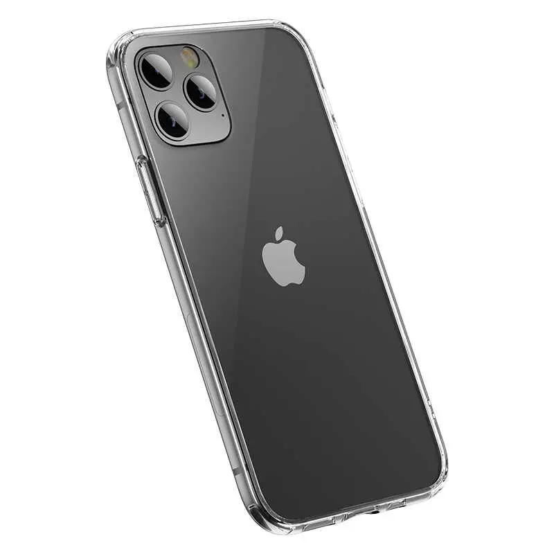 iPhone 12 Pro Max Şeffaf Cam Arka Yüzeyli Kılıf - Benks Magic Crystal
