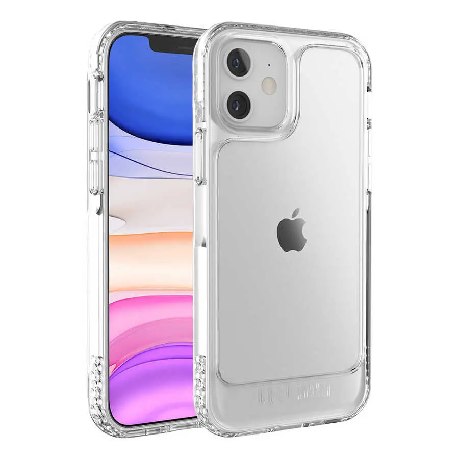 iPhone 12 U Model Şeffaf Kılıf - Ugly Rubber