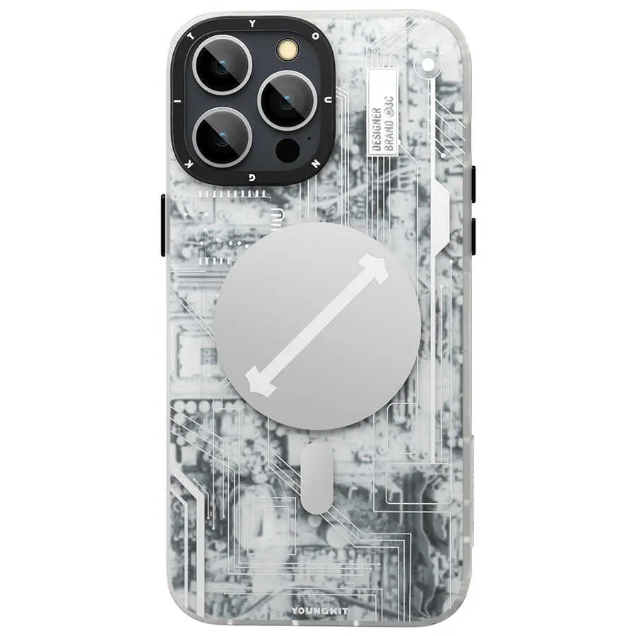 iPhone 13 Pro MagSafe Uyumlu Kılıf - YoungKit Technology Serisi