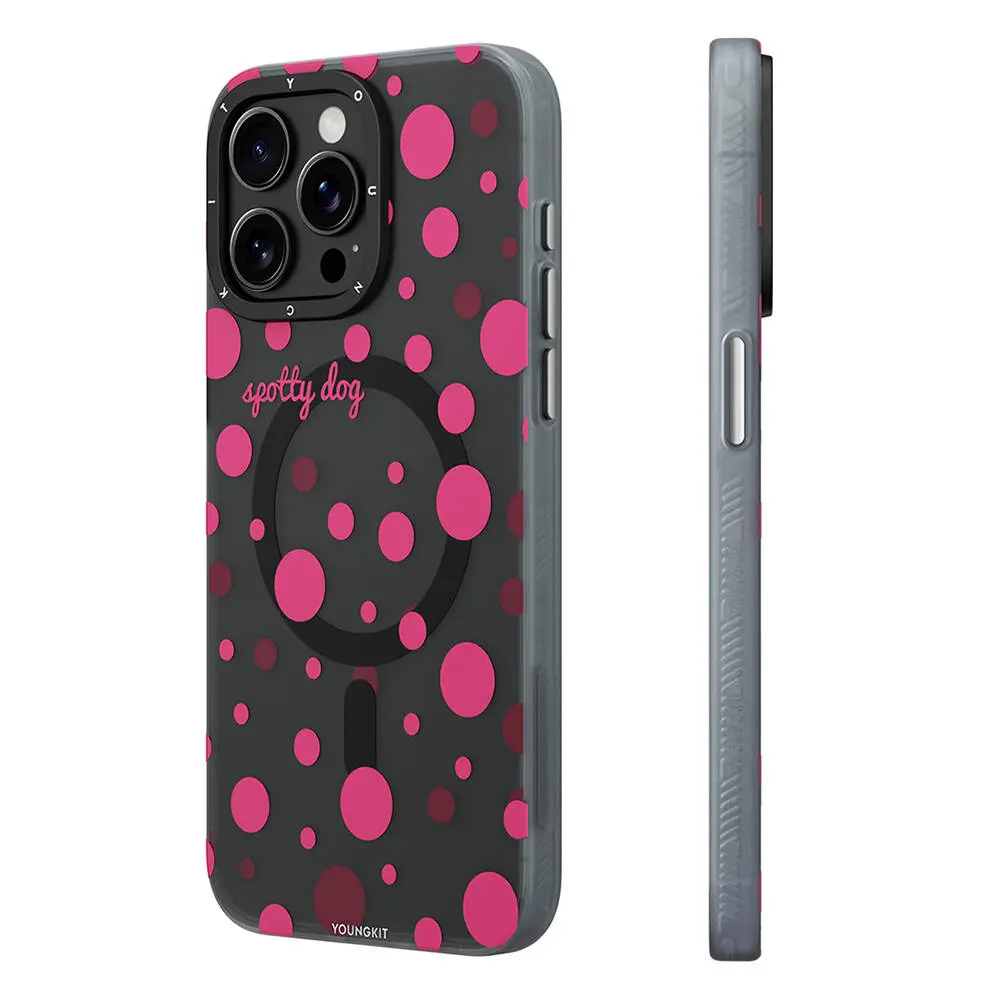 iPhone 13 Pro Max MagSafe Uyumlu Puantiyeli Kılıf - Youngkit Spots