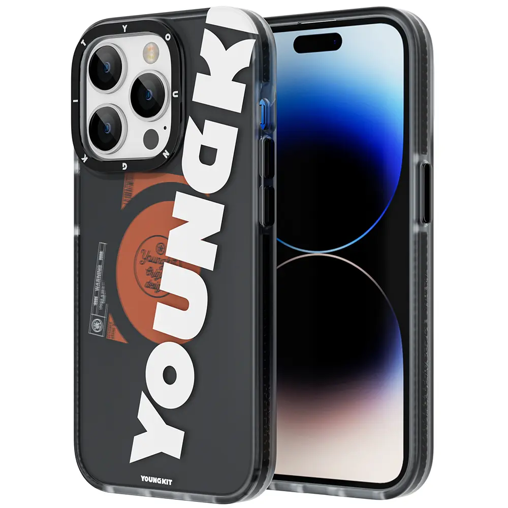iPhone 13 Pro Max MagSafe Uyumlu Yazı Temalı Kılıf - Youngkit Binfen