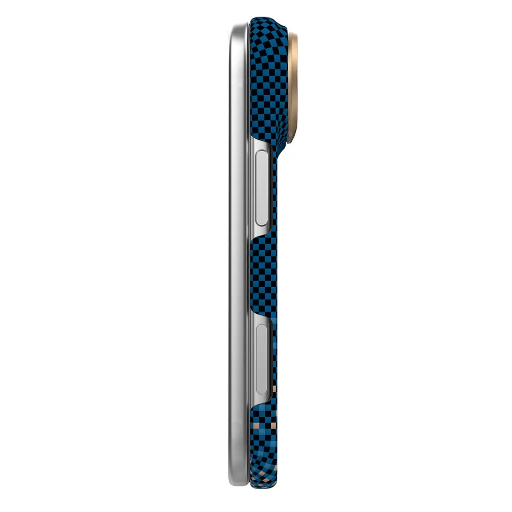 iPhone Duo MagSafe Uyumlu Aramid Dokulu Kılıf - Raptic SkinPro Serenity