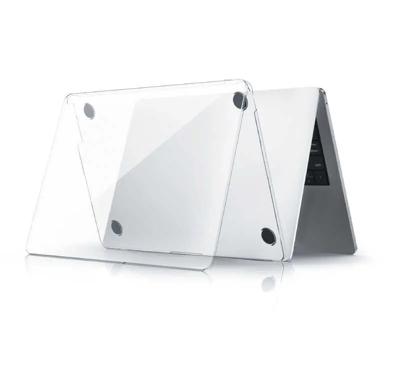 MacBook Air 13.6" M2 Şeffaf Ultra İnce Kılıf - Wiwu Crystal iShield