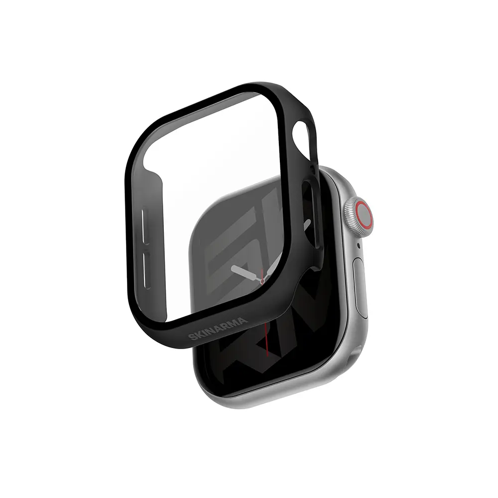 Apple Watch 42 mm Sert Silikon Kasa ve Ekran Koruyucu - Skinarma Gado