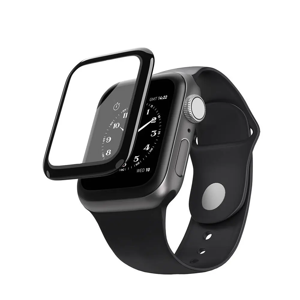 Apple Watch 40 mm PMMA Ekran Koruyucu, Kolay Uygulama Aparatlı - Wiwu Wi-JD105