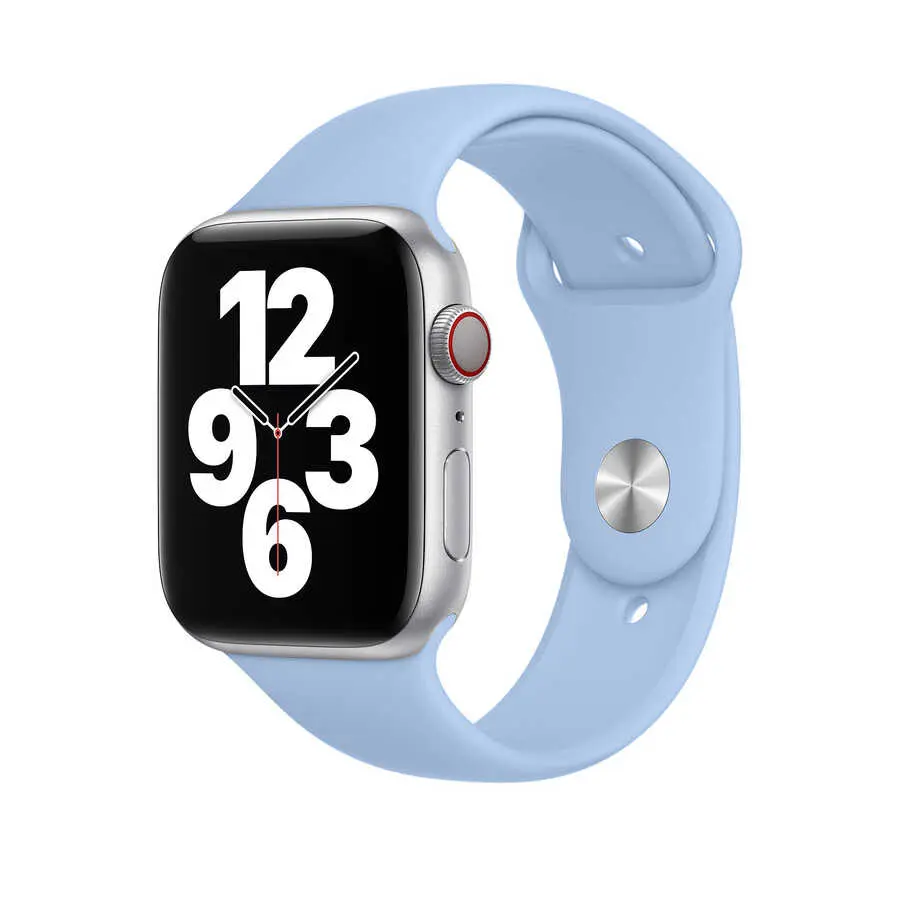 Apple Watch 44 mm Silikon Kordon - Wiwu Sport Band