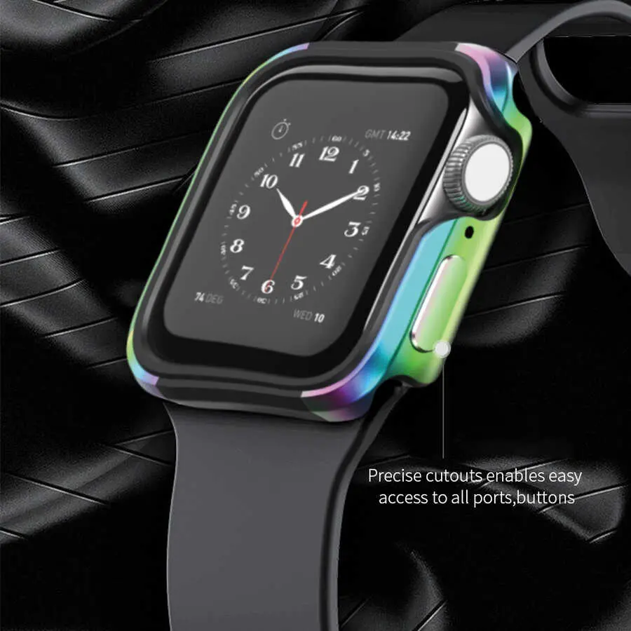 Apple Watch 45mm Darbe Emici Saat Kapağı - Wiwu Defense Watch