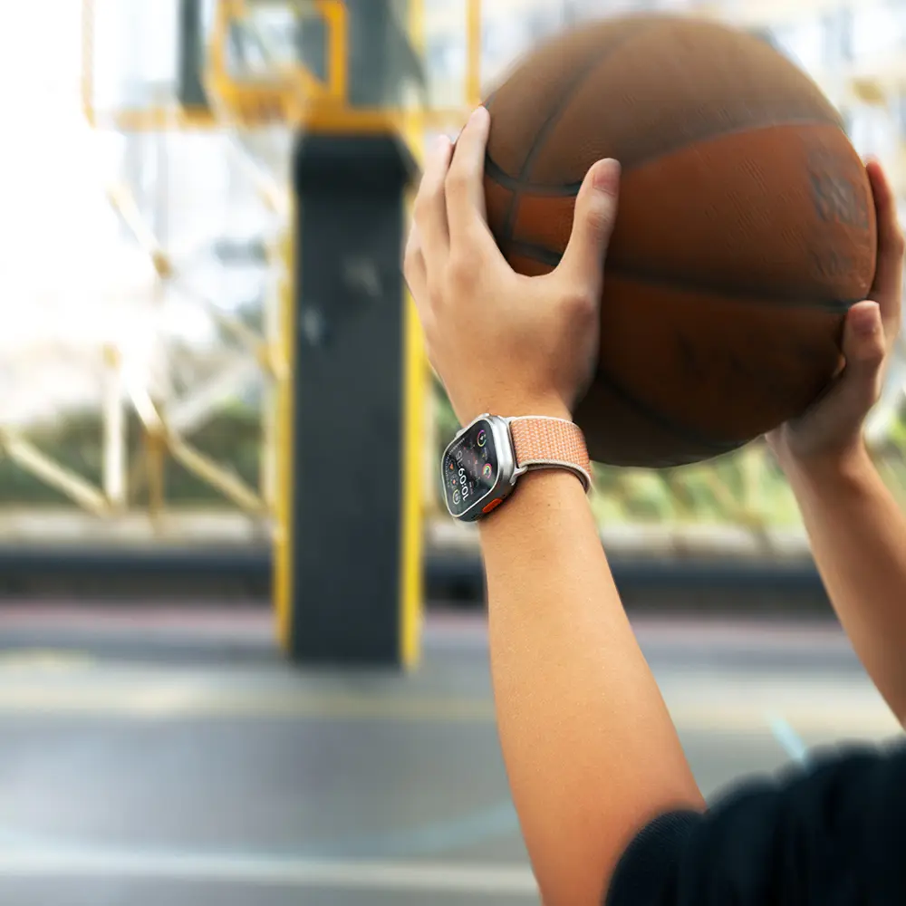 Apple Watch Ultra 49 mm Hasır Dokuma Kordon - Native Union Active Watch Loop