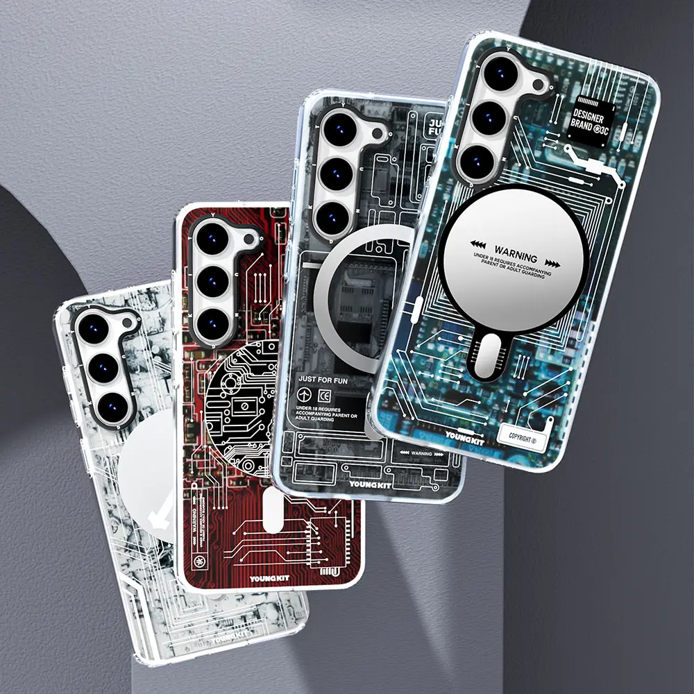 Galaxy S23 MagSafe Uyumlu Koruyucu Kılıf - YoungKit Technology