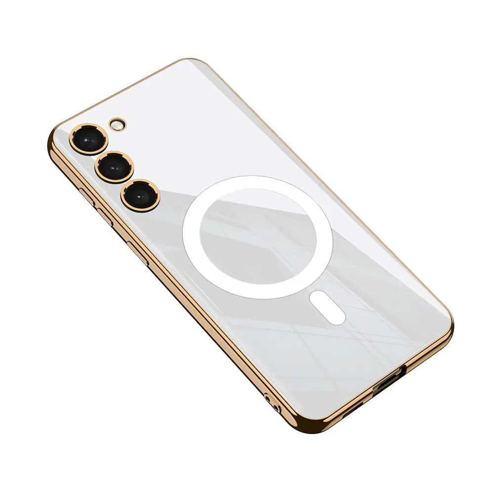 Galaxy S23 Plus MagSafe Uyumlu Aynalı Kılıf - GKK Kent
