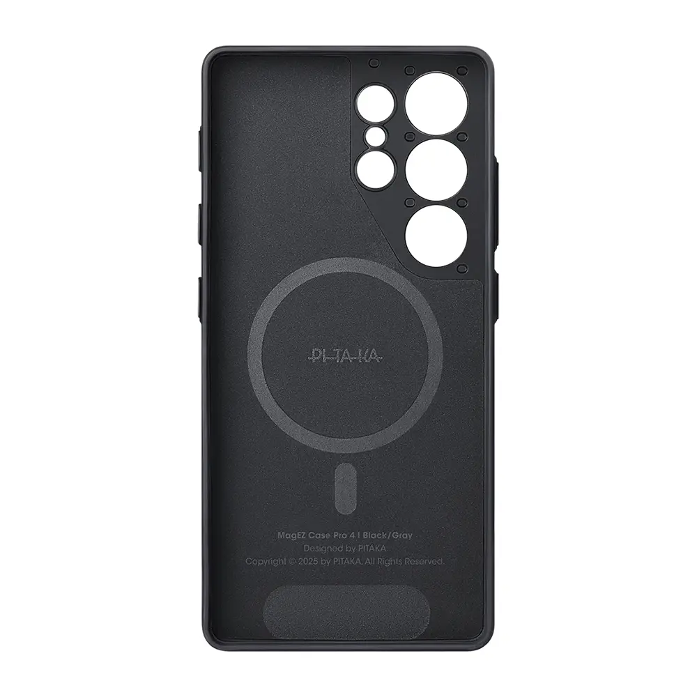 Galaxy S25 Ultra MagSafe Uyumlu Aramid Fiber Kılıf - Pitaka PinButton