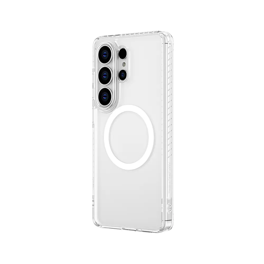 Galaxy S26 Ultra MagSafe Uyumlu Şeffaf Kılıf - AmazingThing Titan Mag Case