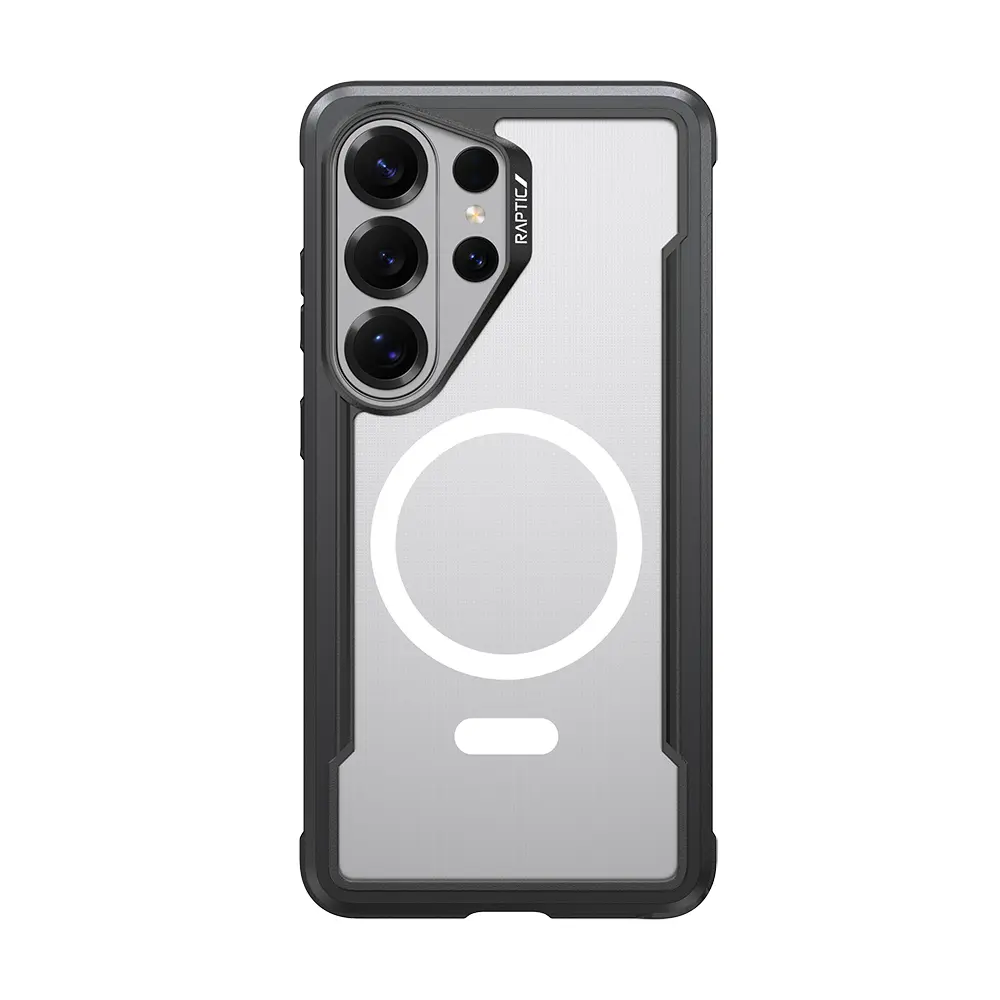 Galaxy S26 Ultra MagSafe Uyumlu Şeffaf Kılıf - Raptic Shield