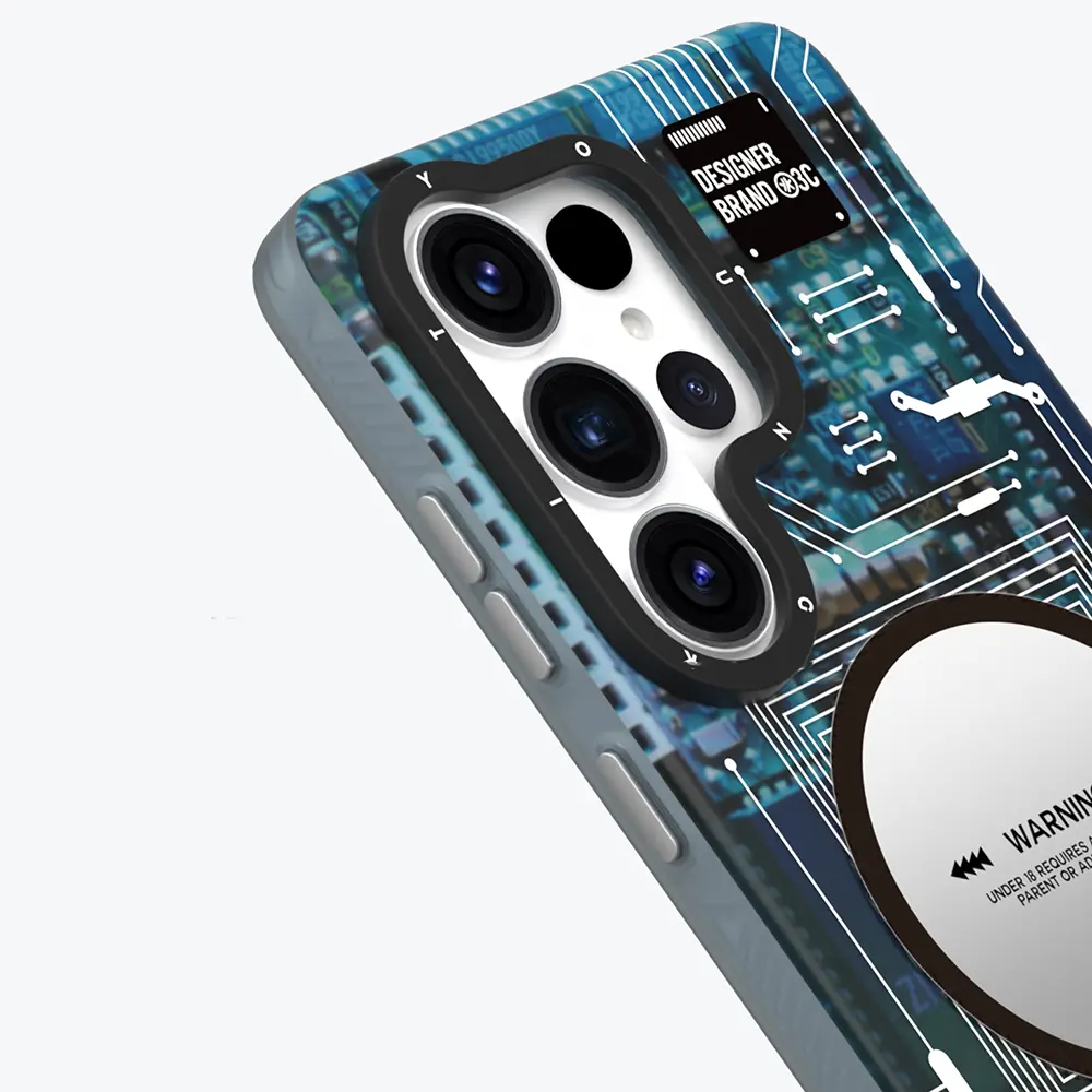 Galaxy S26 Ultra MagSafe Uyumlu 360 Derece Standlı Kılıf - Youngkit Technology