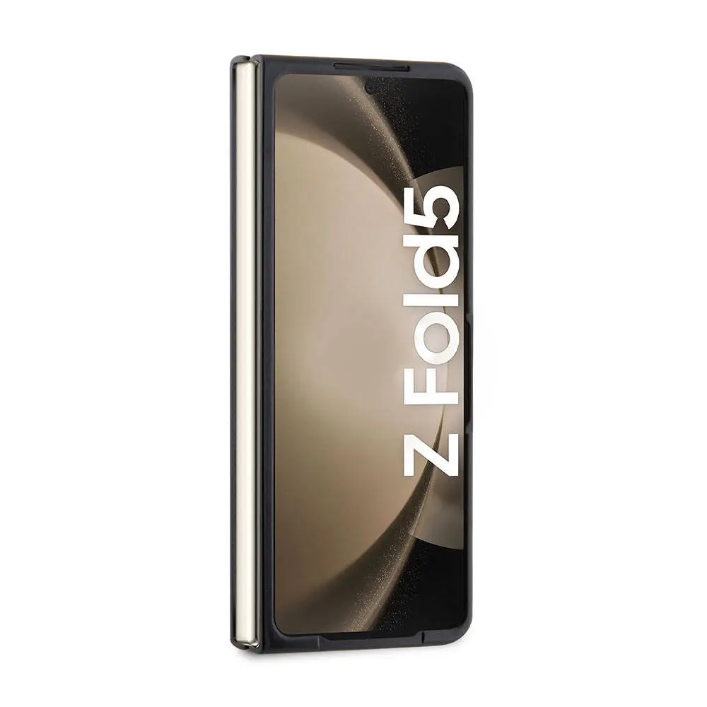 Galaxy Z Fold 5 Kılıf, Lisanslı Choupette Desenli Saffiano Kapak - Karl Lagerfeld