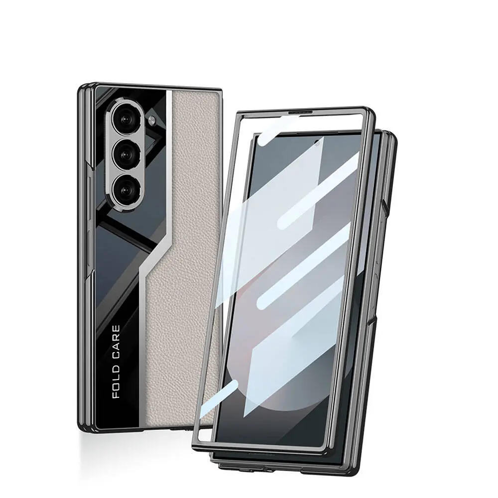 Galaxy Z Fold 6 Ultra İnce Kamera Korumalı Kılıf - GKK Kıpta Poligan