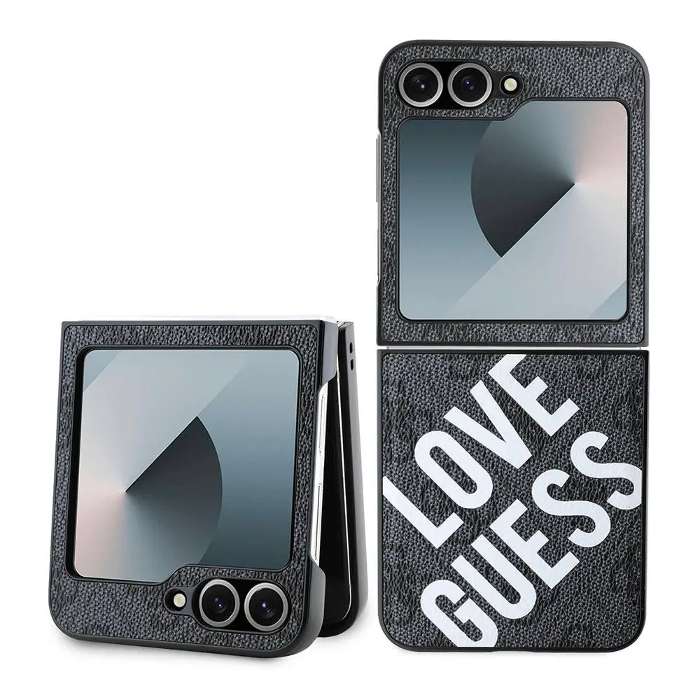 Galaxy Z Flip 6 MagSafe Uyumlu Lisanslı Kılıf - Guess Love Printing