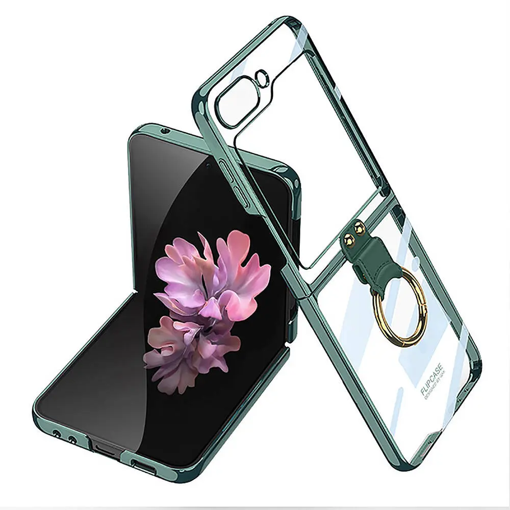 Galaxy Z Flip 6 Yüzüklü Kılıf - GKK Kıpta Kapak